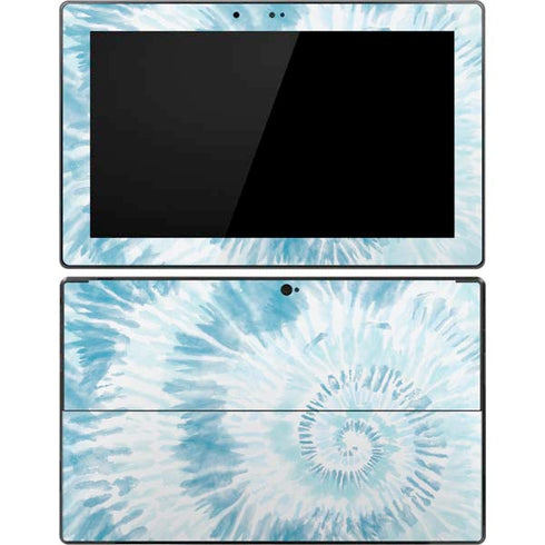 Blue and White Tie Dye Surface Pro Tablet Skin